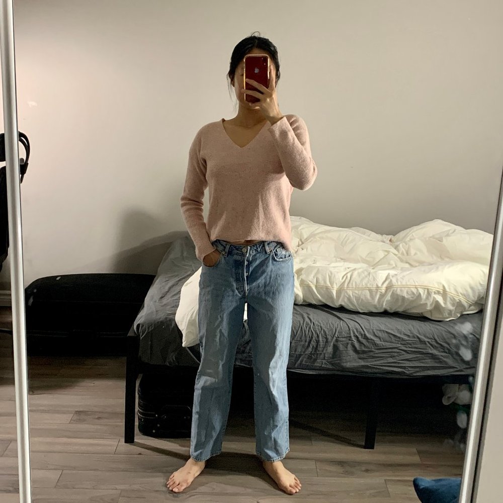 HM straight legs median wash jeans Size 28-30